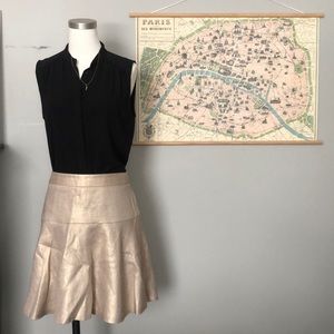 Banana Republic Gold Size 4 skirt